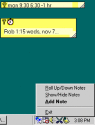 Alarm Notes screenshot